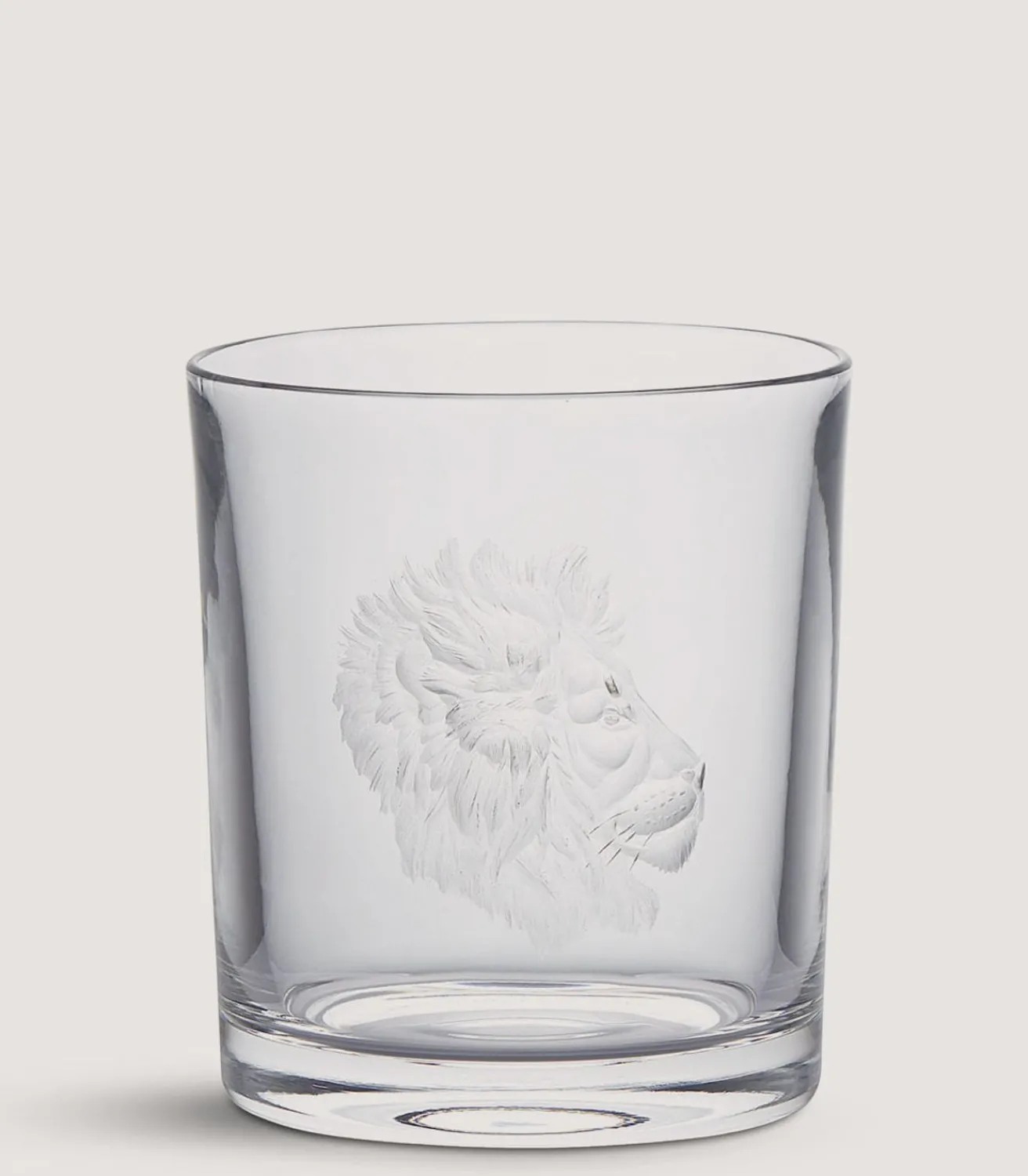 Big Five Crystal Tumbler - Lion-Purdey Discount