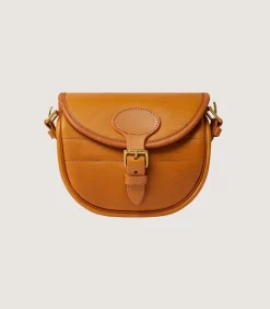 Bridle Leather Cartridge Bag In Tan-Purdey Discount
