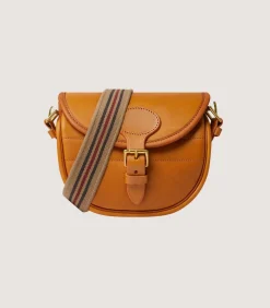 Bridle Leather Cartridge Bag In Tan-Purdey Discount