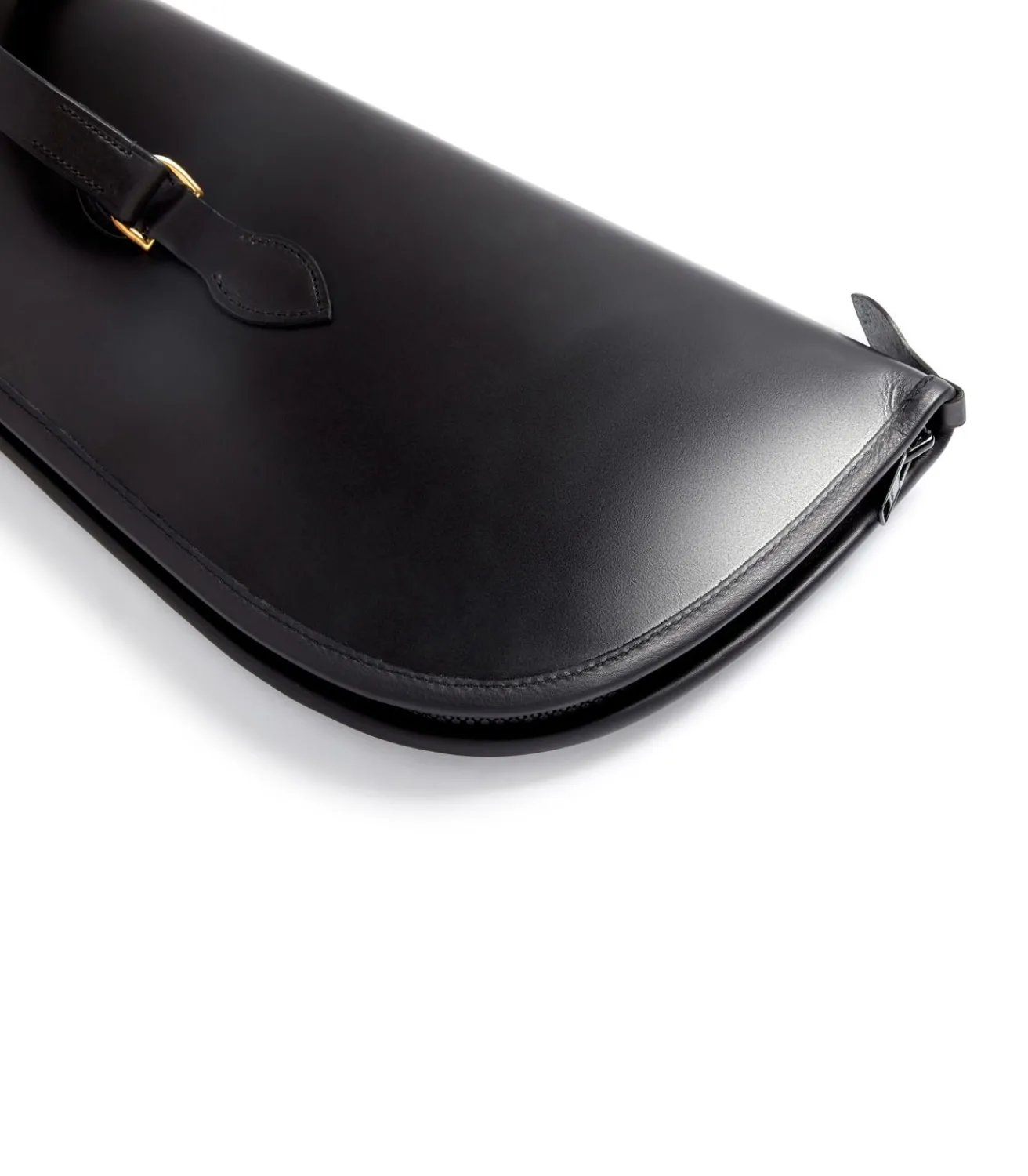 Bridle Leather Slip - Sheepskin Lined In Dark Brown-Purdey Outlet