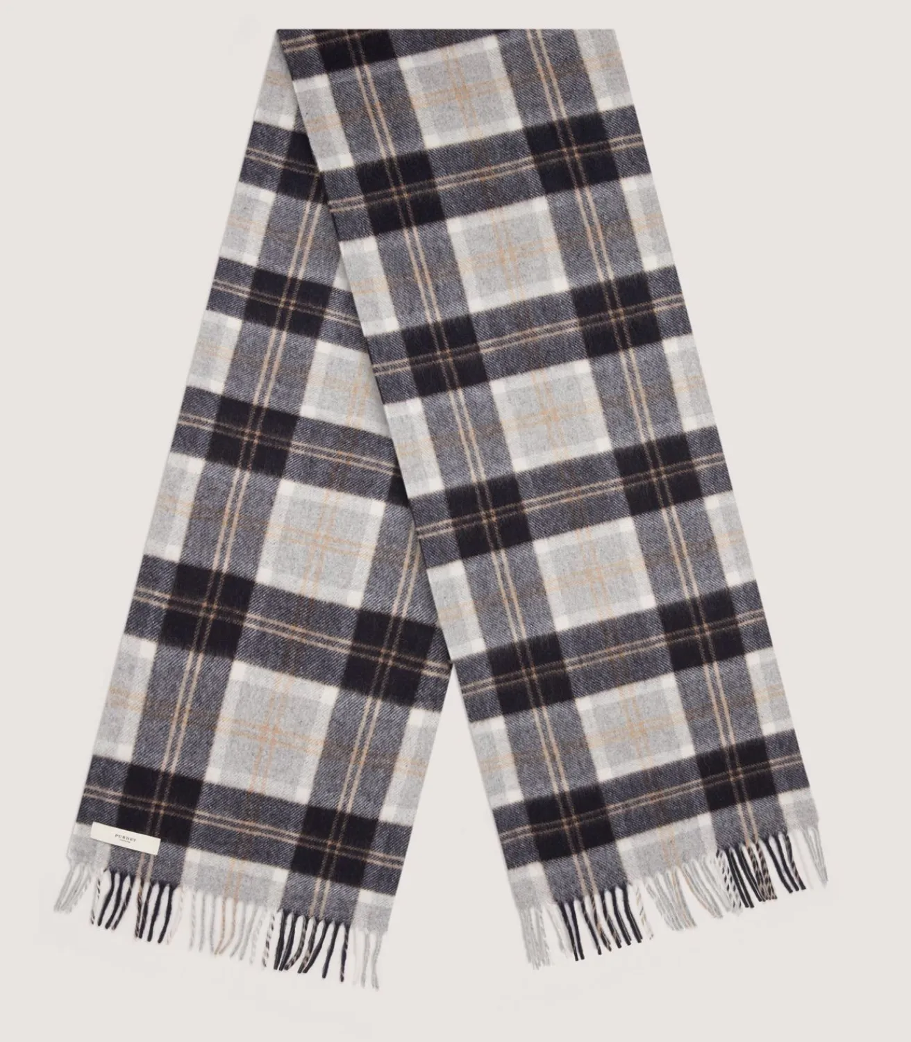 Brush Check Scarf-Purdey Sale