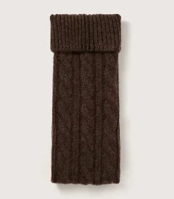 Cashmere Cable Knit Socks-Purdey Outlet