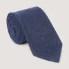Cashmere Tie In Navy-Purdey Clearance