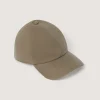 Cotton Baseball Cap In Dark Olive-Purdey Sale