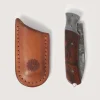 Falcon Folding Knife With Damascus Blade-Purdey New