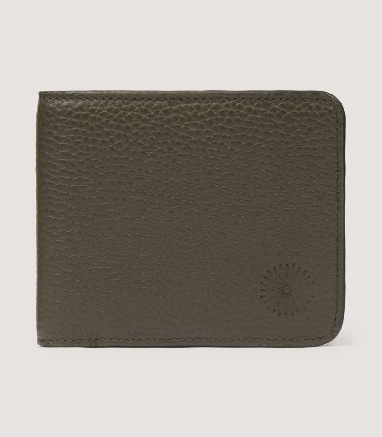 Featherburst Billfold Wallet In Olive-Purdey