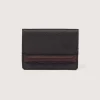 Featherburst Wallet Position Finder In Dark Brown-Purdey