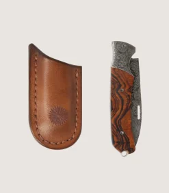 Hunter Folding Knife In Steel-Purdey Online