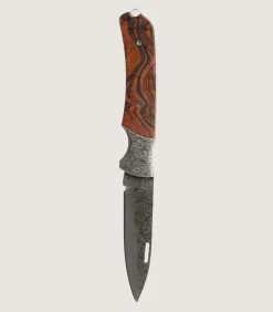Hunter Folding Knife In Steel-Purdey Online