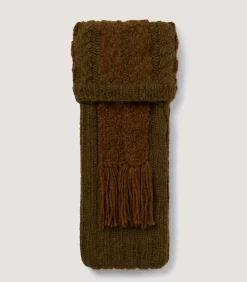 Kynance Lattice Alpaca Field Sock In Bronze-Purdey Outlet