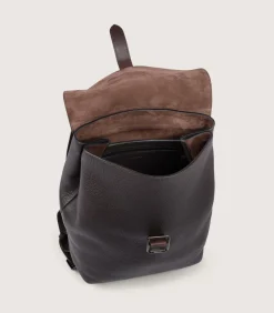 Leather Backpack Ghillie In Dark Brown-Purdey Sale