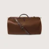 Leather Duffle Holdall Loader In Cognac-Purdey Online