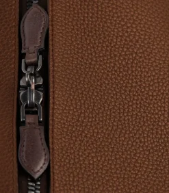 Leather Duffle Holdall Loader In Cognac-Purdey Online