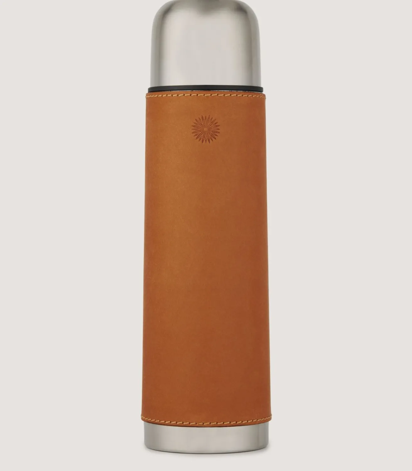 Leather Thermos Flask In Tan-Purdey Clearance