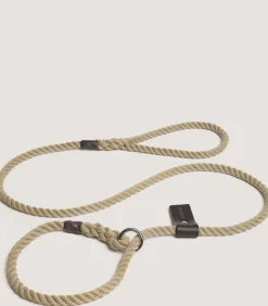 Lightweight Rope Slip Lead In Natural-Purdey Outlet