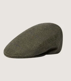 Litton Short Peak Tweed Cap In Strathbeg-Purdey Sale