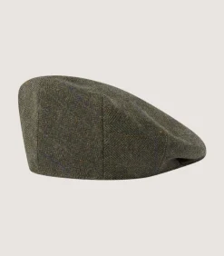 Litton Short Peak Tweed Cap In Strathbeg-Purdey Sale
