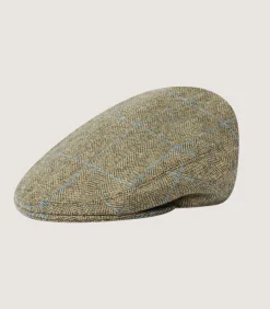 Litton Short Peak Tweed Cap In Macaterick-Purdey Discount