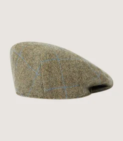 Litton Short Peak Tweed Cap In Macaterick-Purdey Discount