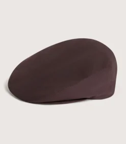 Litton Short Peak Ventile Cap In Brown-Purdey
