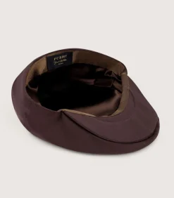 Litton Short Peak Ventile Cap In Brown-Purdey