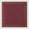 Madder Pocket Square In Wine-Purdey New