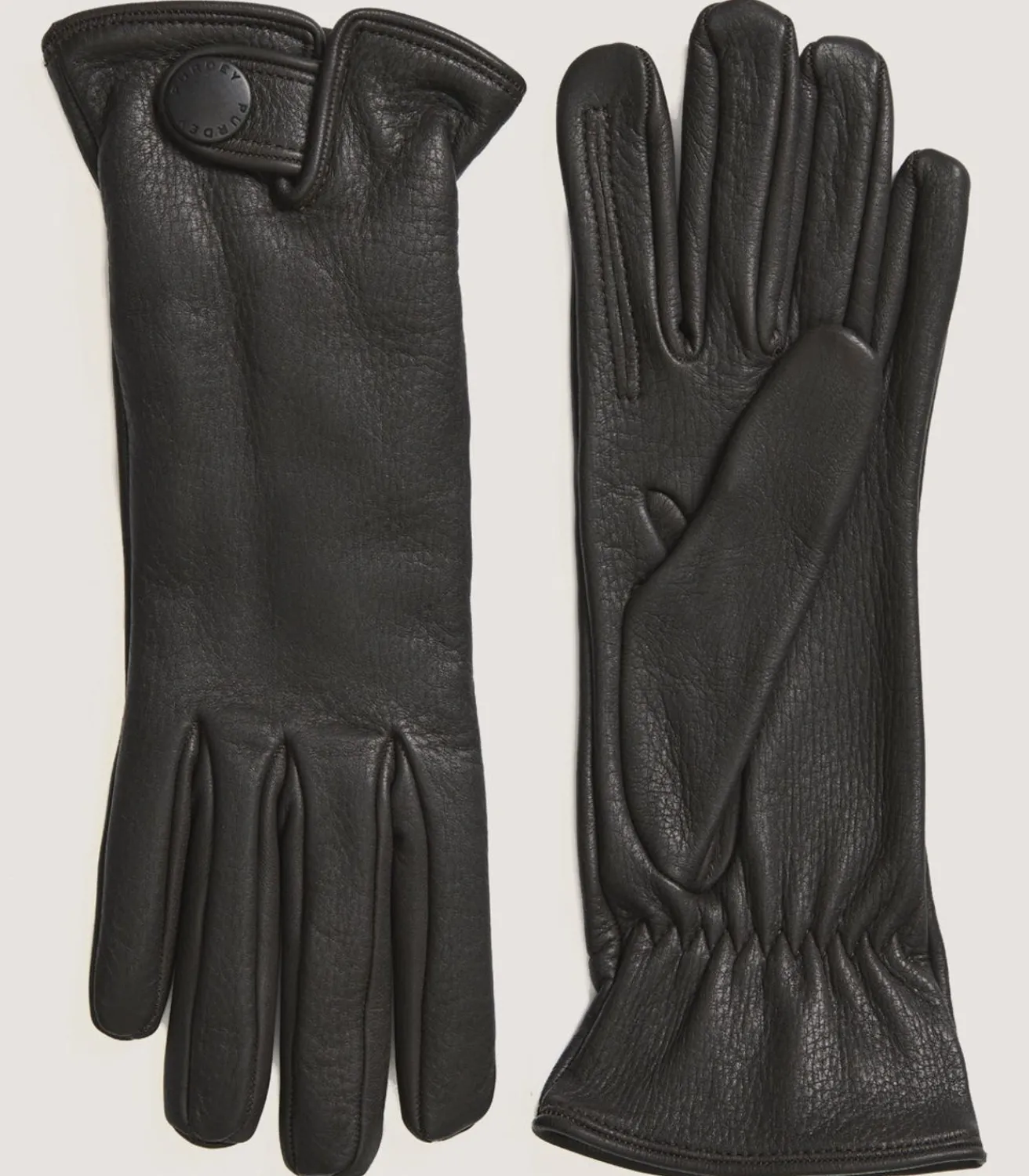 Men'S Cashmere Lined Deerskin Sporting Gloves - Right Hand Trigger In-Purdey Best