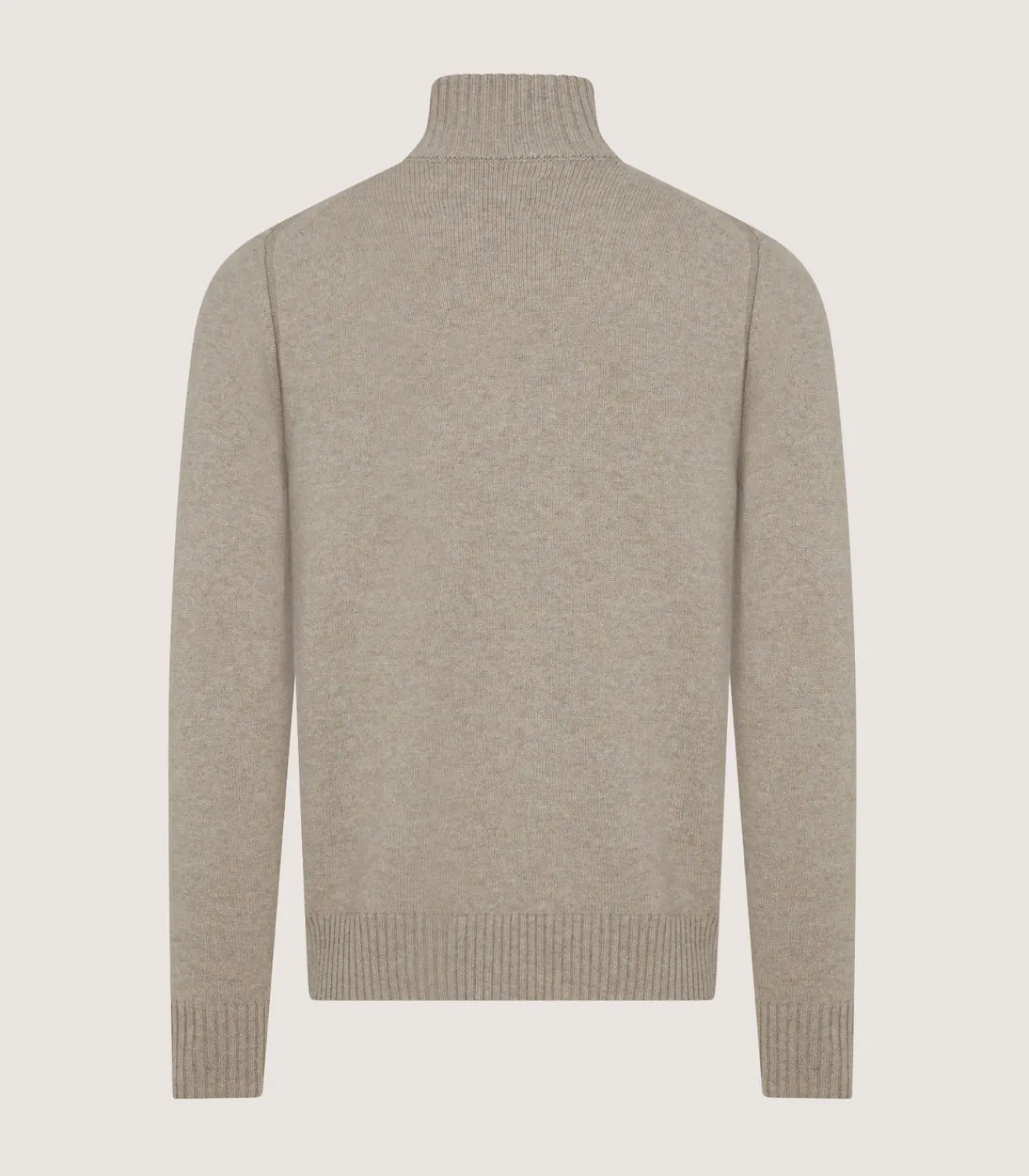 Men'S Cashmere Quarter Zip Sweater-Purdey Best