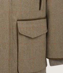 Men'S Cashmere Tweed Raglan Field Coat-Purdey Discount