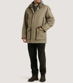 Men'S Cashmere Tweed Raglan Field Coat-Purdey Discount