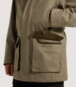Men'S Cashmere Tweed Raglan Field Coat-Purdey Discount