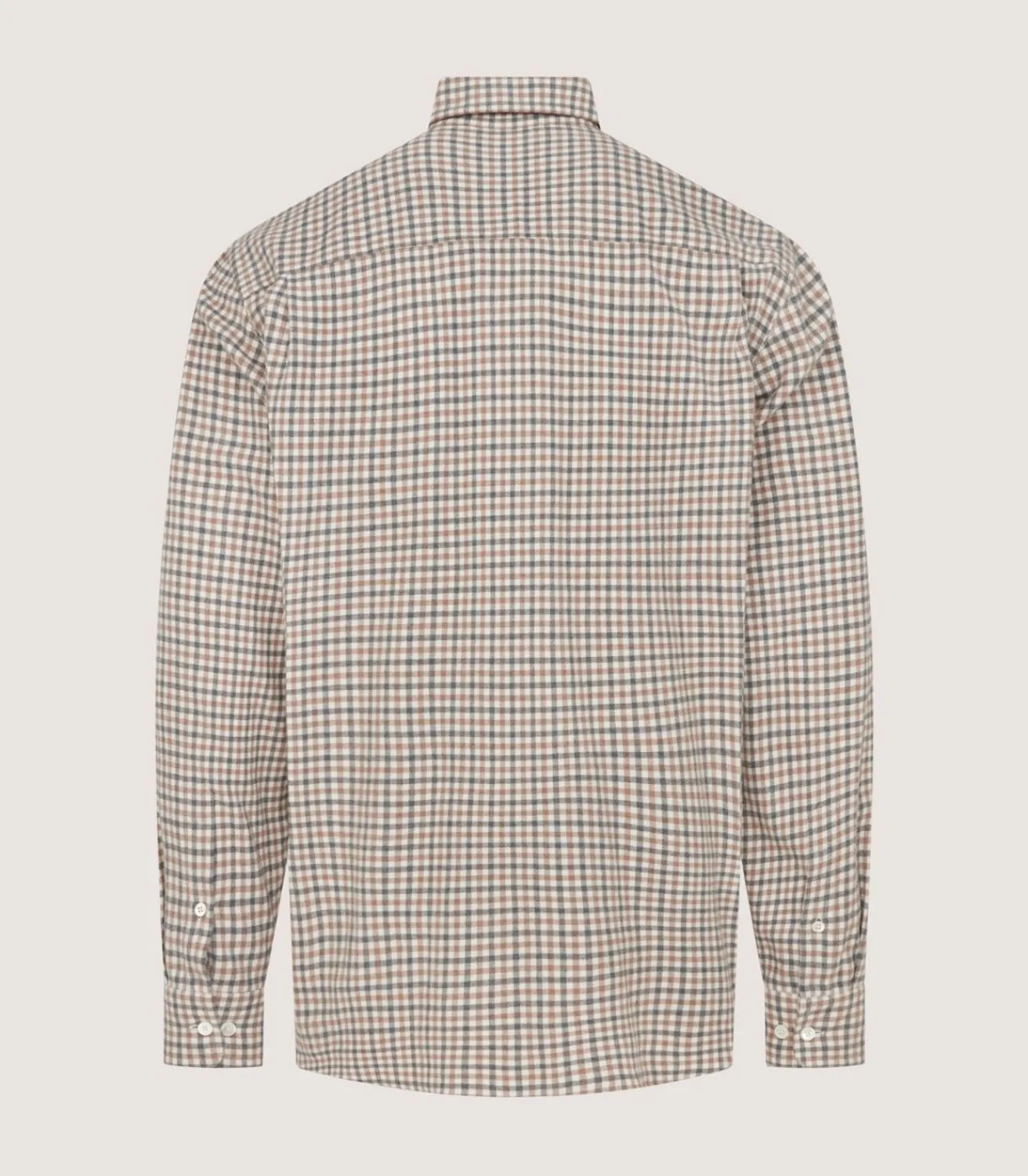 Men'S Club Check Double Pocket Shirt-Purdey New