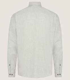 Men'S Cotton Cashmere Button Down Shirt-Purdey Sale