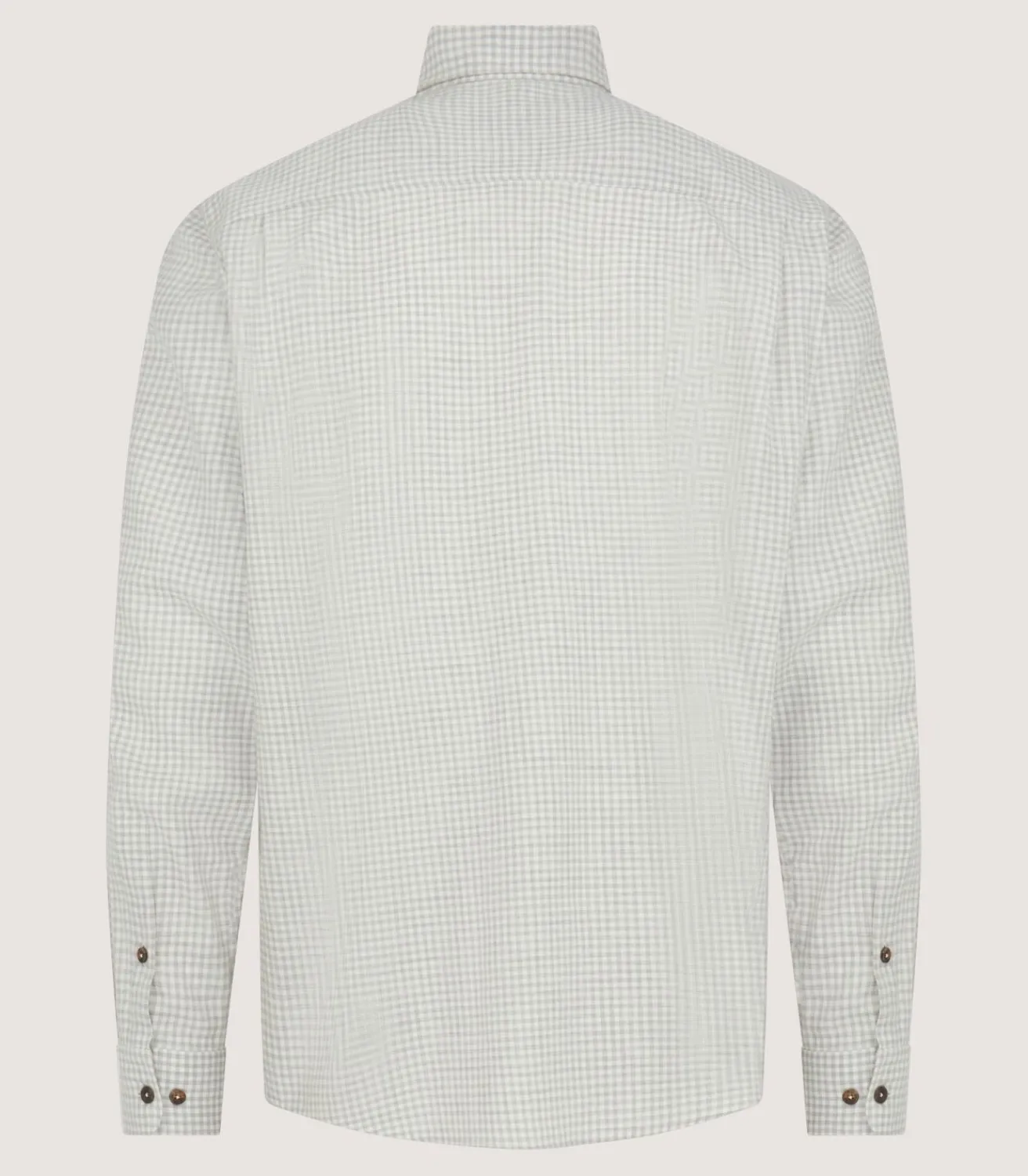Men'S Cotton Cashmere Button Down Shirt-Purdey Sale