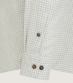 Men'S Cotton Cashmere Button Down Shirt-Purdey Sale