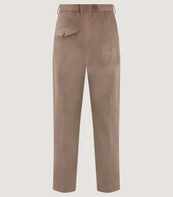 Men'S Double Buckle Cord Trousers-Purdey Clearance