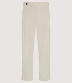 Men'S Double Buckle Cord Trousers-Purdey Discount