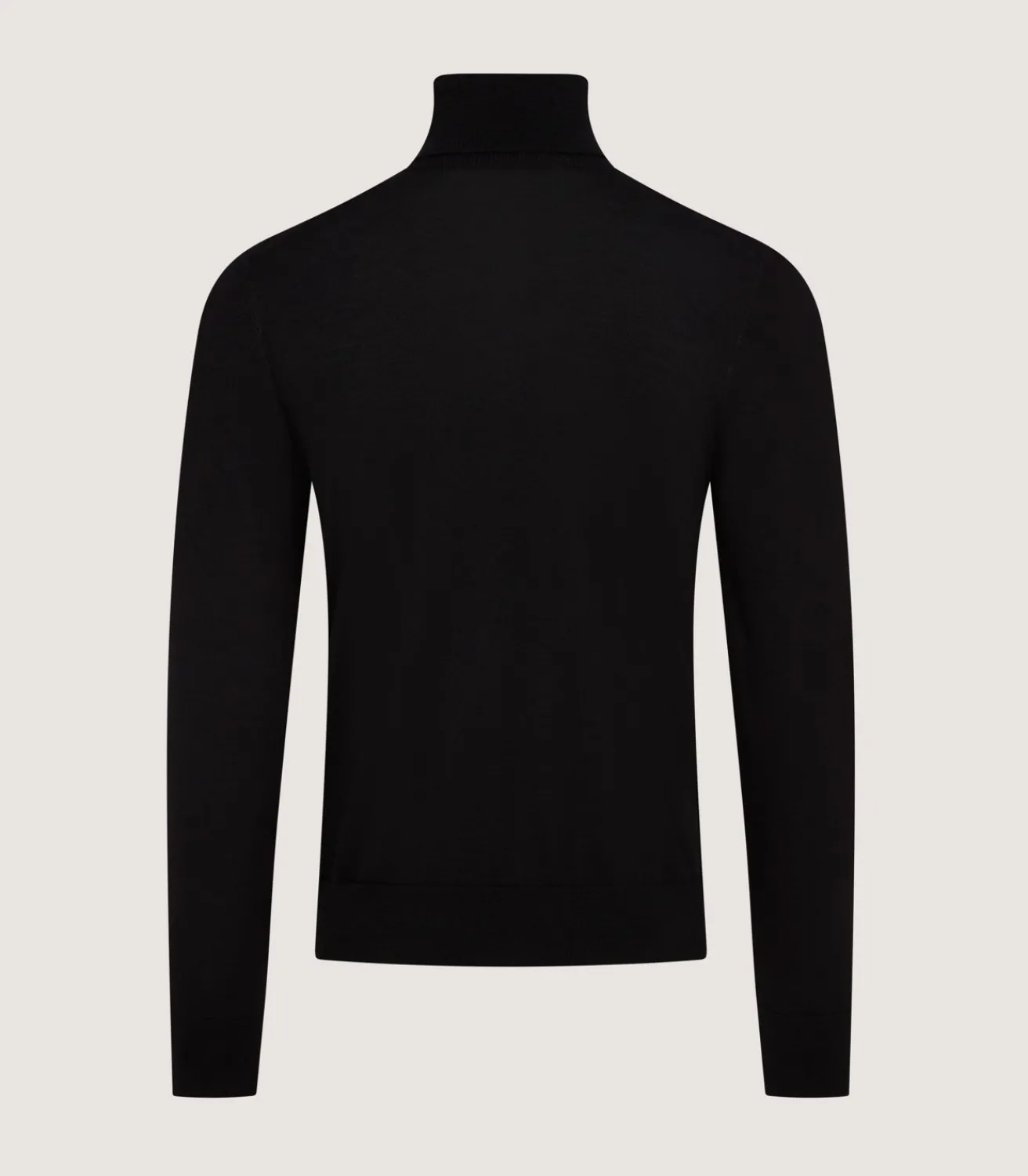 Men'S Extra Fine Worsted Cashmere Seamless Turtleneck-Purdey Hot