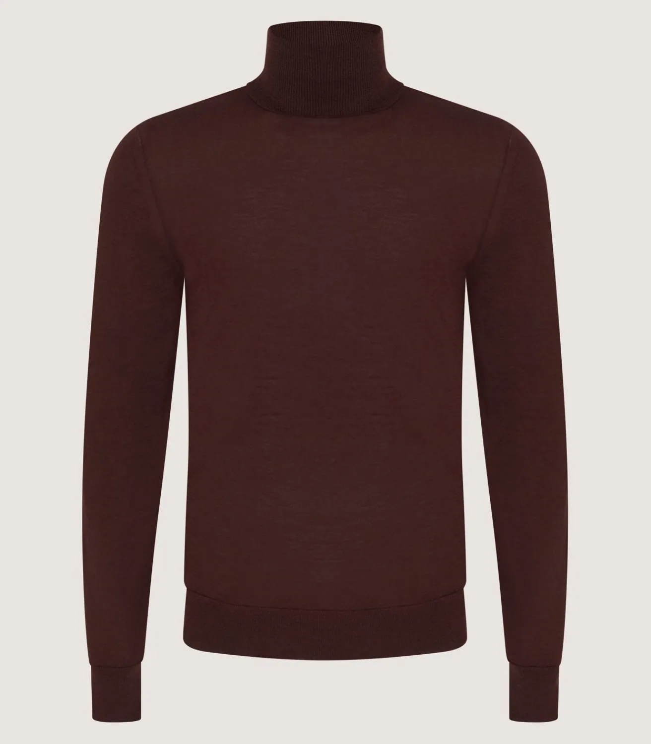 Men'S Extra Fine Worsted Cashmere Seamless Turtleneck-Purdey Discount