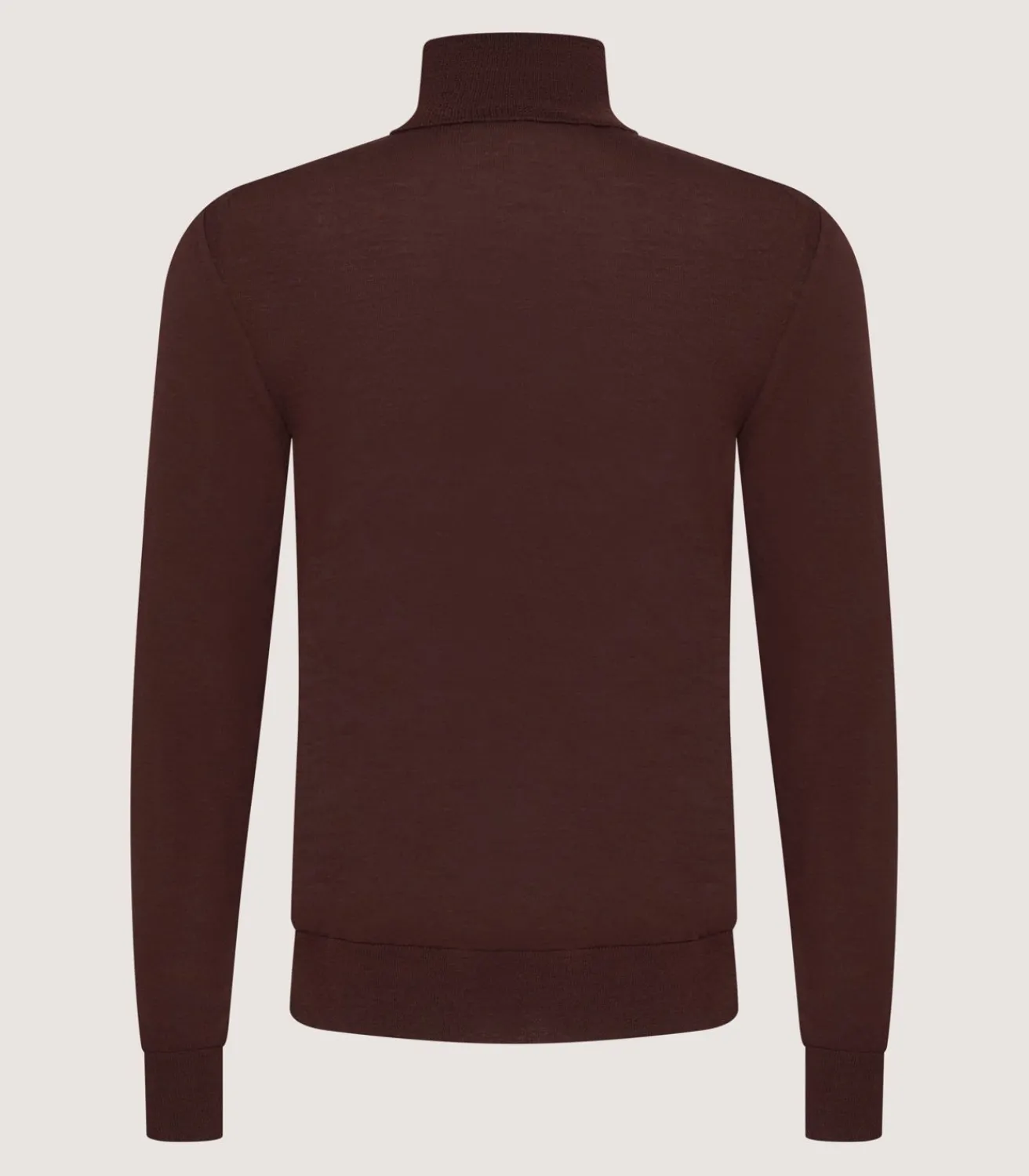 Men'S Extra Fine Worsted Cashmere Seamless Turtleneck-Purdey Discount