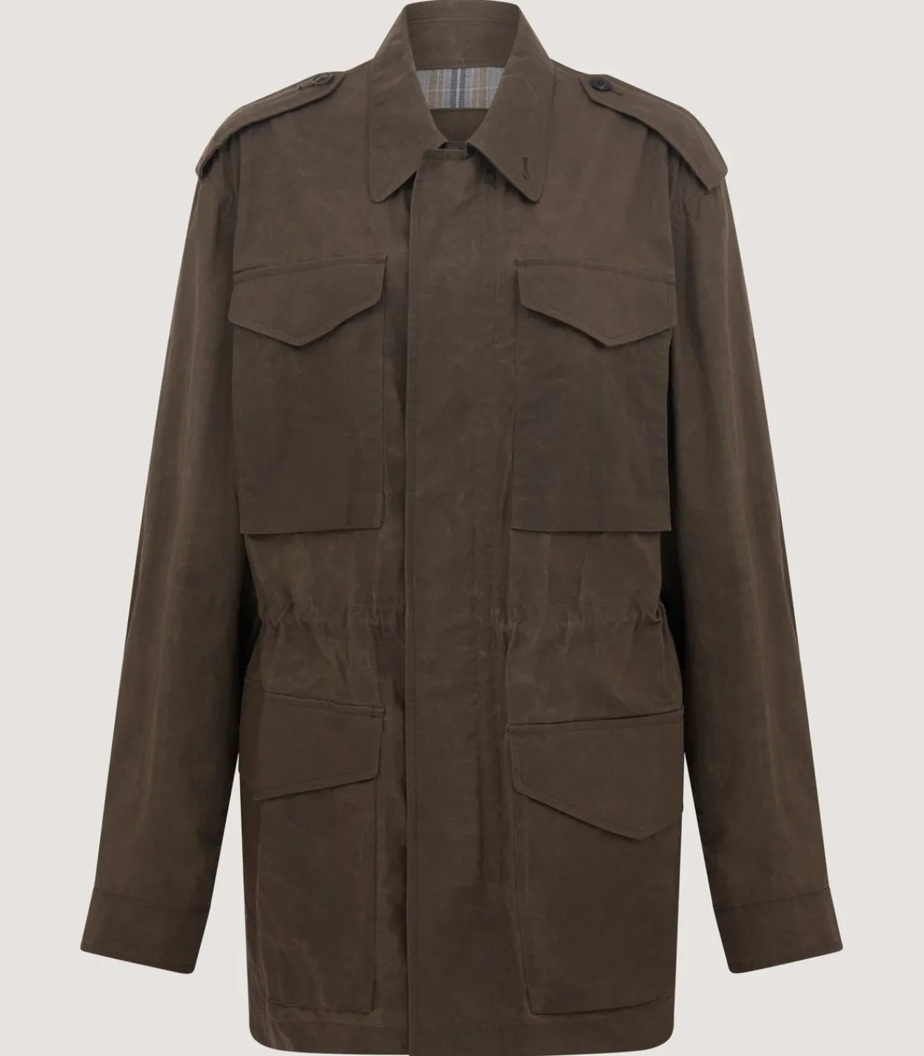 Men'S Field Jacket In Umber-Purdey Sale
