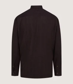 Men'S Herringbone Double Pocket Shirt In Walnut-Purdey Discount
