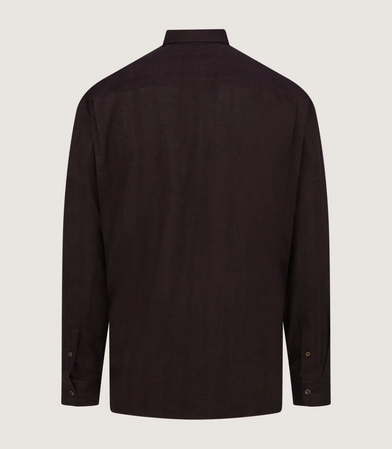 Men'S Herringbone Double Pocket Shirt In Walnut-Purdey Discount