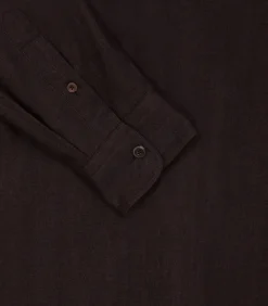 Men'S Herringbone Double Pocket Shirt In Walnut-Purdey Discount