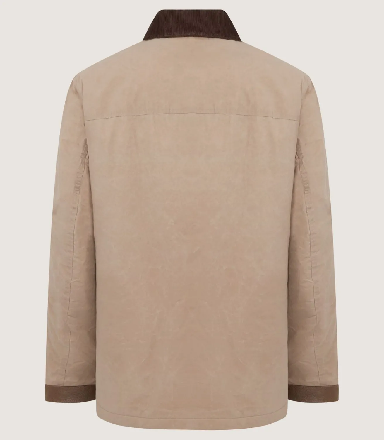 Men'S Khaki Latch Coat-Purdey Discount