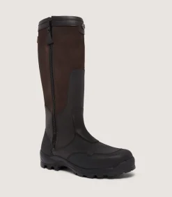 Men'S Le Chameau Turenne Fourree In Dark Brown-Purdey Hot