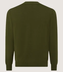 Men'S Loden Audley Cardigan-Purdey Clearance