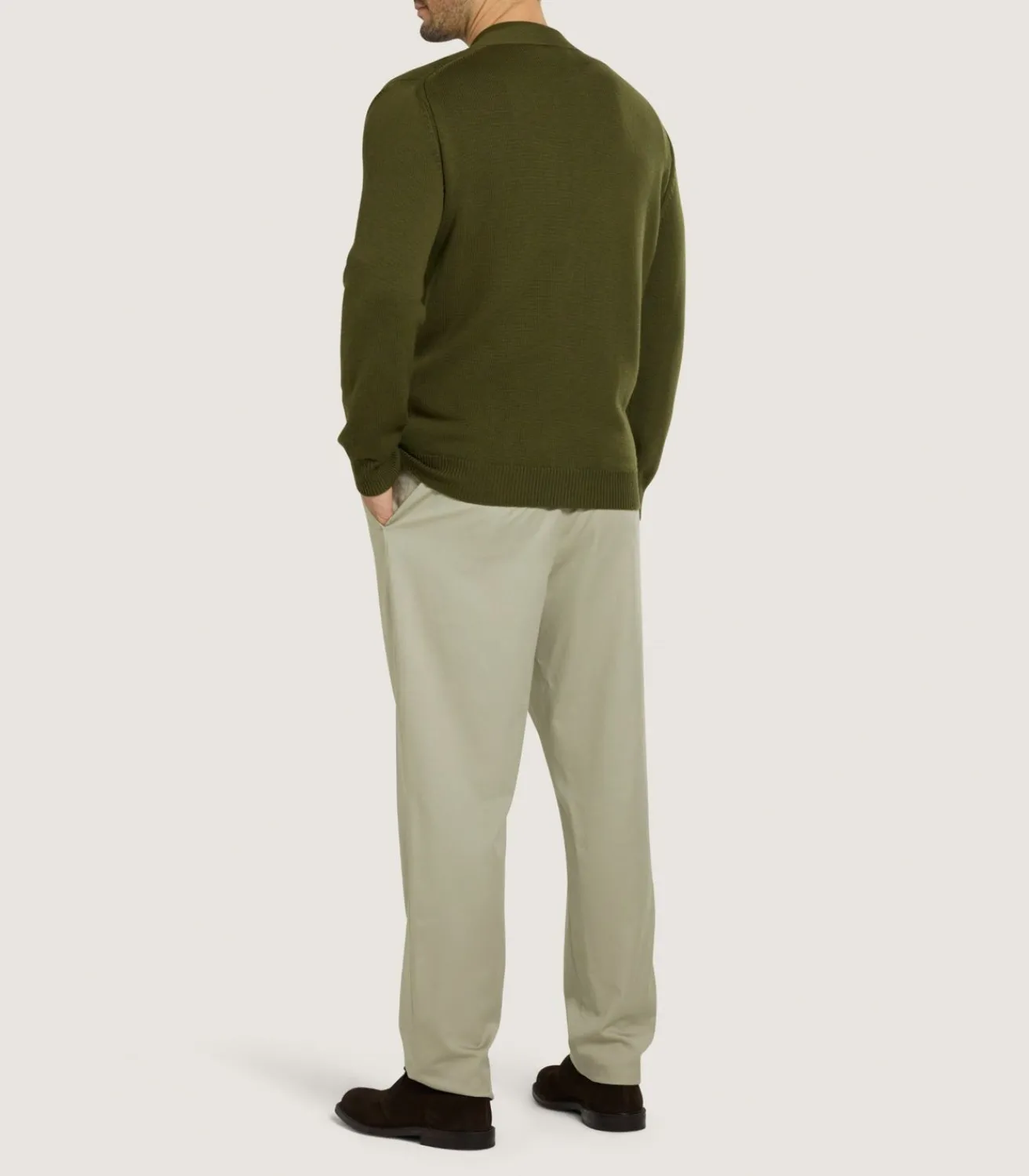 Men'S Loden Audley Cardigan-Purdey Clearance