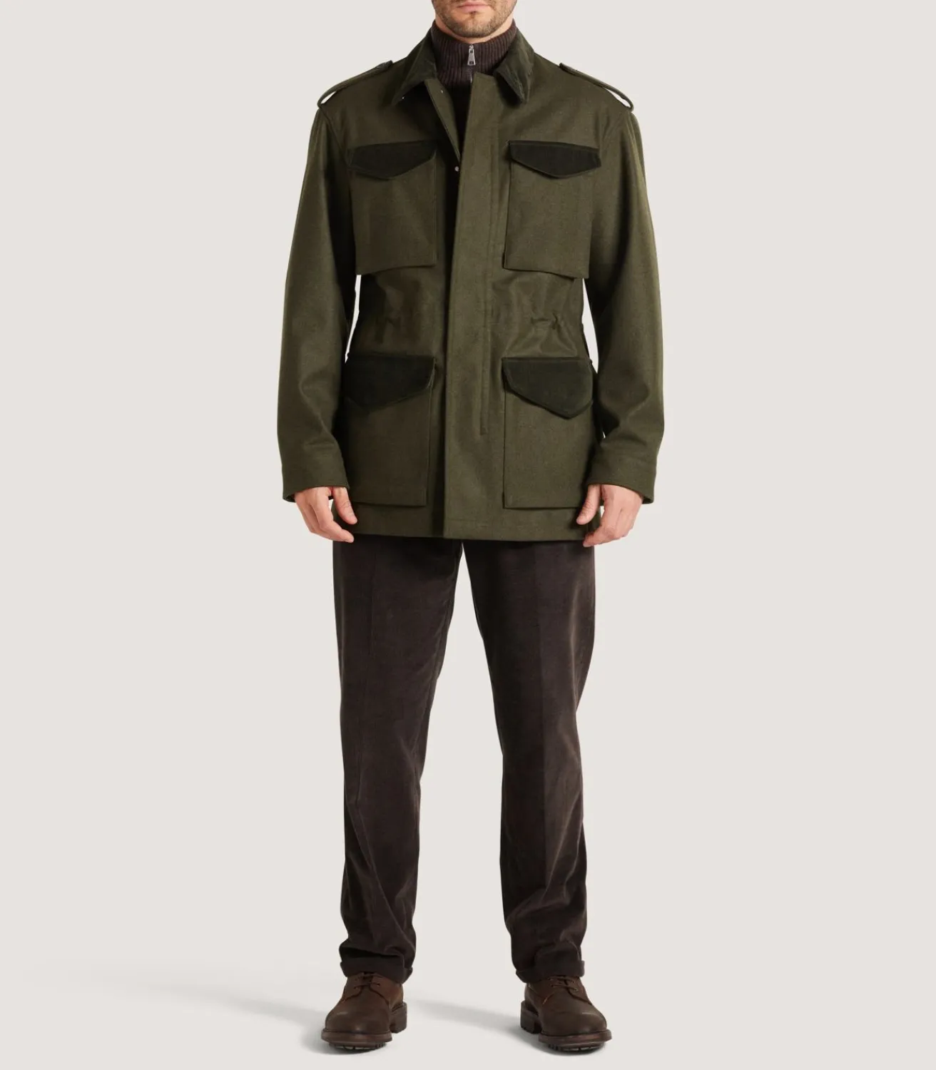 Men'S Loden Field Jacket-Purdey Discount