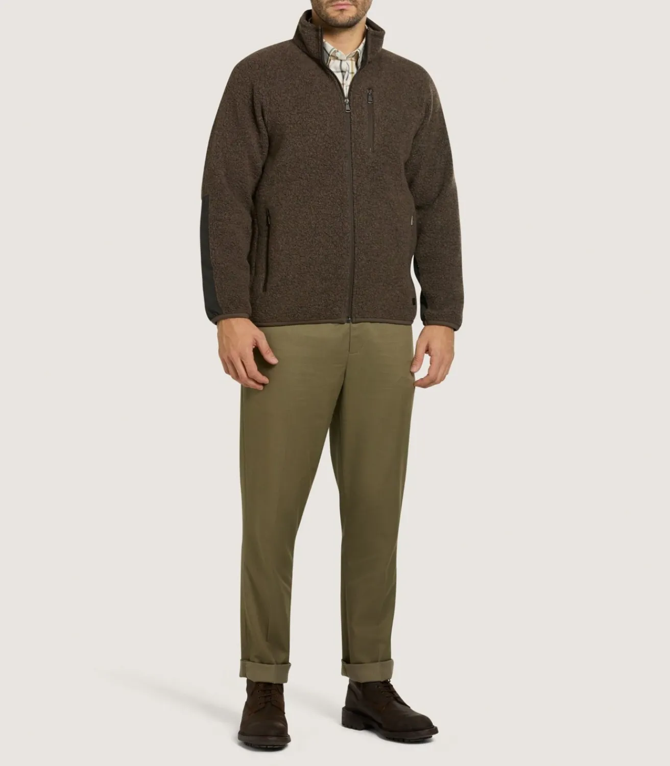 Men'S Merino Lux Fleece Jacket-Purdey Online